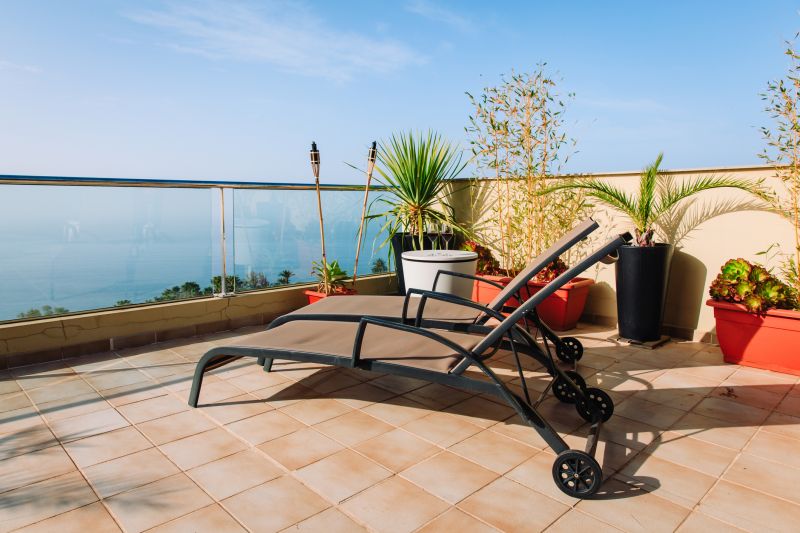 Stylish Outdoor Tile Space